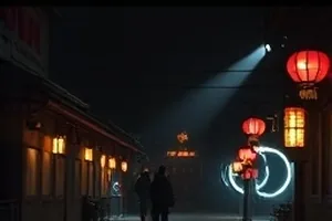 午夜面包房里凌晨烤炉与纸袋摆台的场景示意